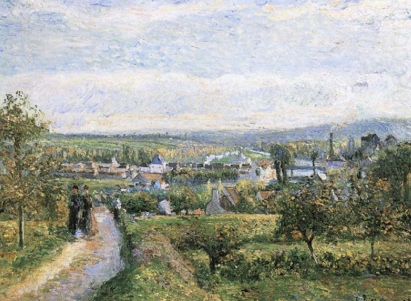 Pang plans scenery Schwarz, Camille Pissarro